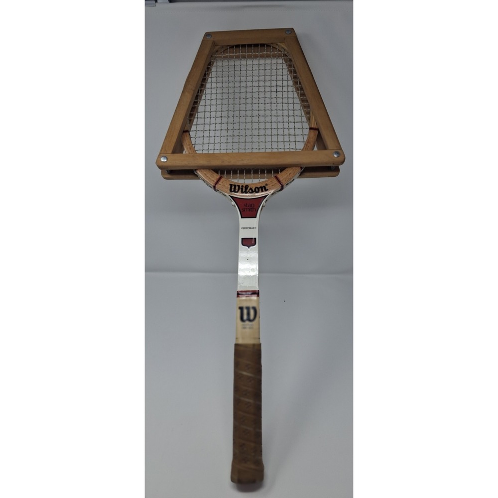 Vintage Wilson Stan Smith Capri Wooden Tennis Racket